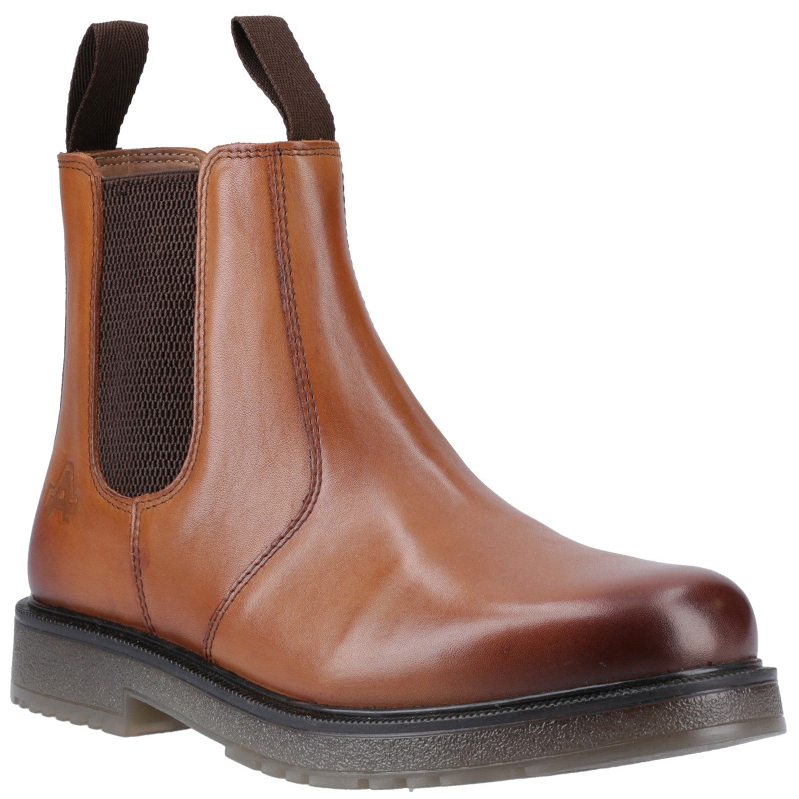 amblers-safety-wells-dealer-boots-chelsea-boot-tan-o1 image 1