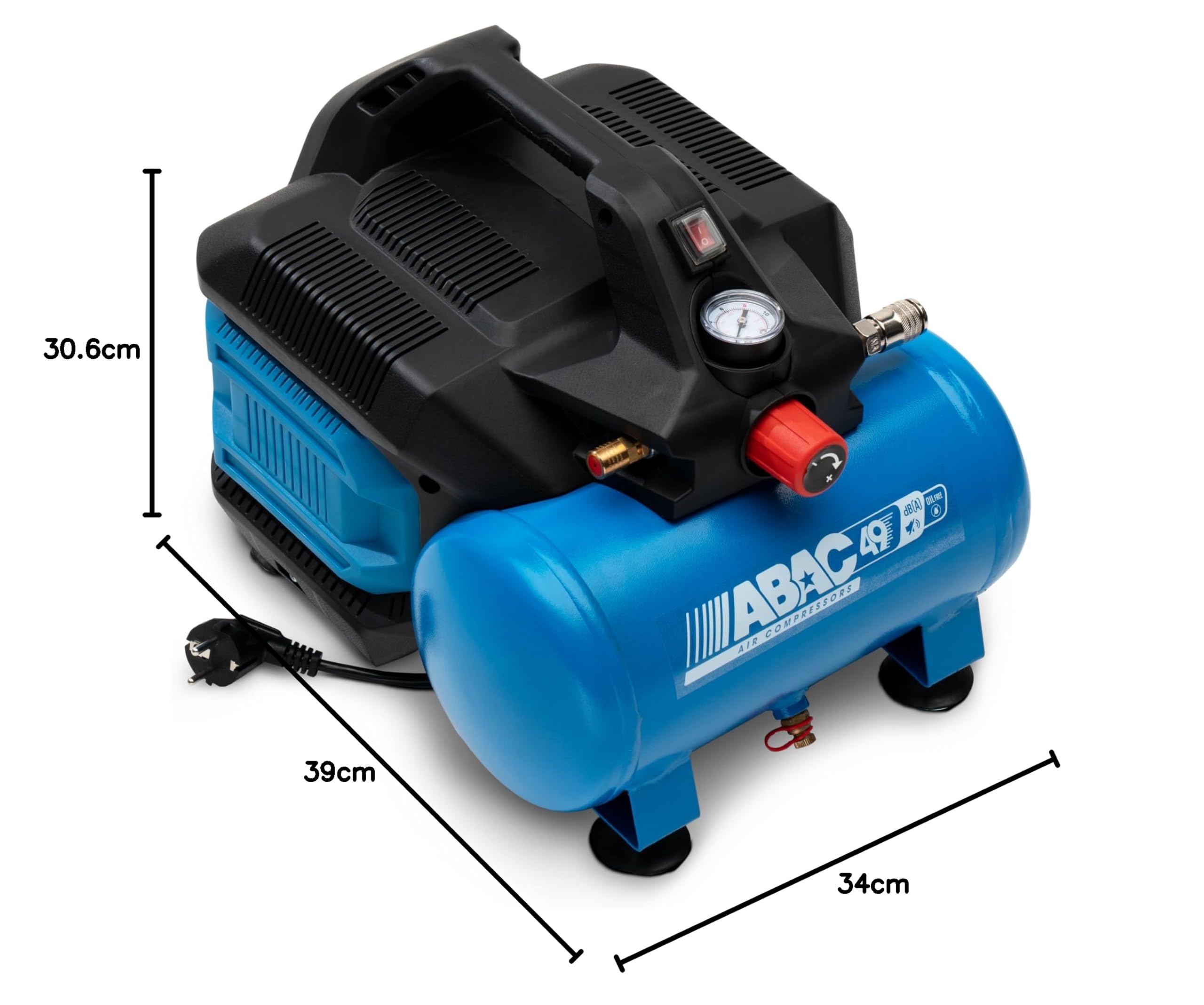 abac-ease-air-6-kompressor-lfrei-6-l-8-bar-49-db image 6