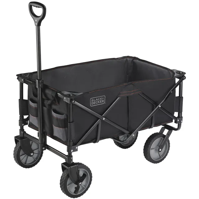 black-decker-bollerwagen-faltbar-schwarz-80kg-transportwagen image 1