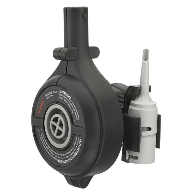 black-decker-matrix-aufblaspumpen-aufsatz-mit-tasche-und-adapter image 1