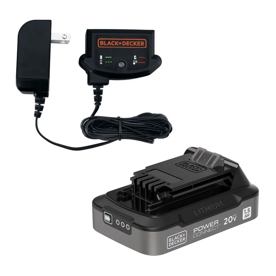black-decker-powerconnect-20v-1-5ah-akku-mit-ladeger-t image 1