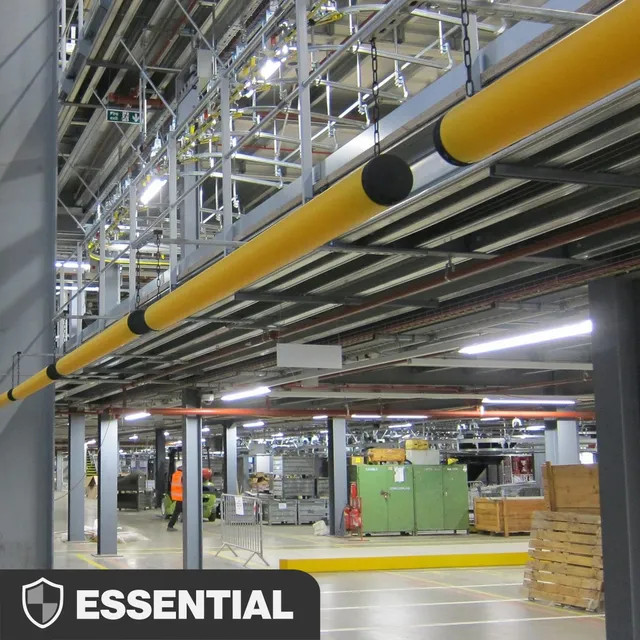 brandsafe-height-restriction-clatter-bar-warnbalken-gelb-hdpe image 1