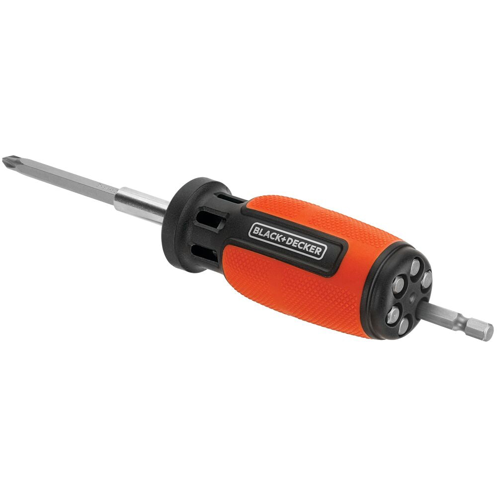 black-decker-push-and-pick-schraubendreher-9-teilig-mit-7-bit image 2