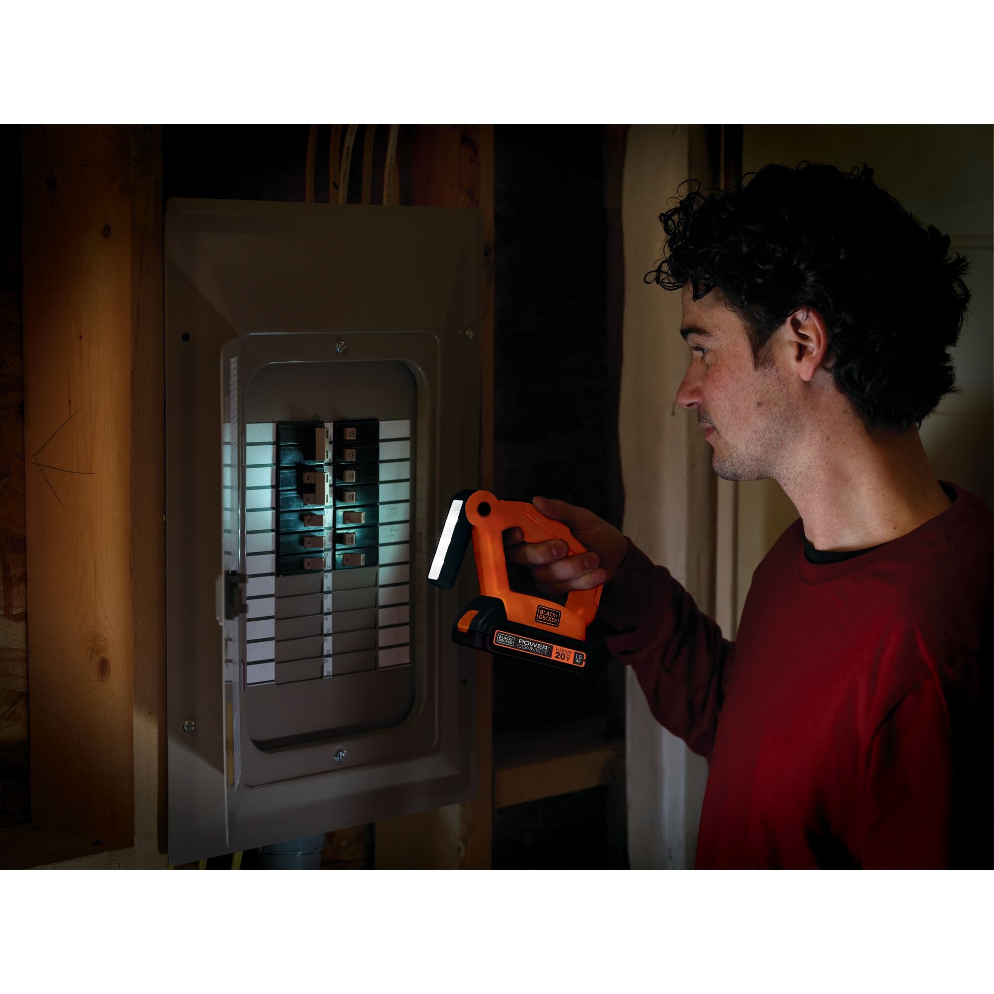 black-decker-20v-max-led-akkulampe-taschenlampe-ohne-akku image 2