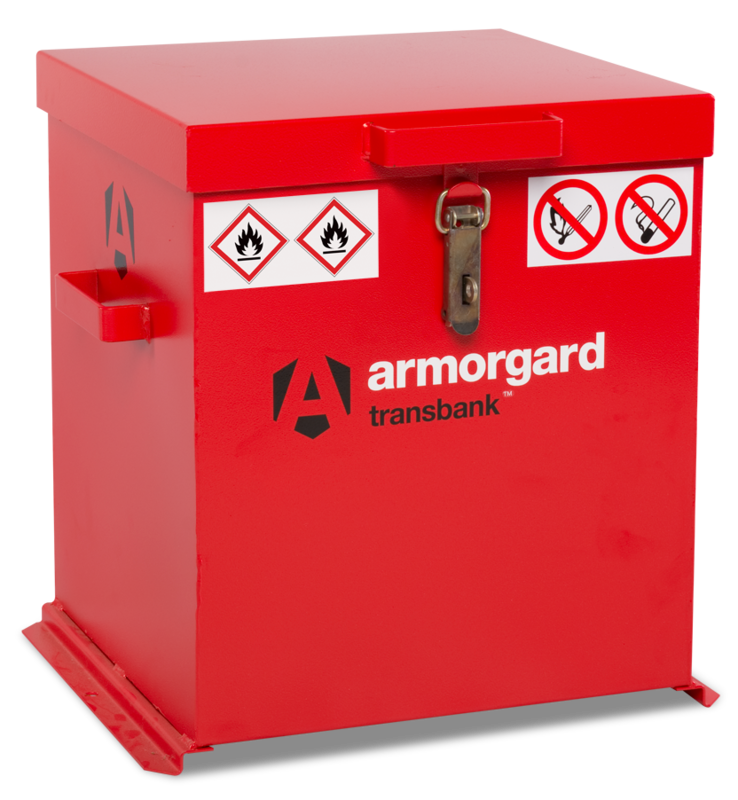 armorgard-transbank-trb2-gefahrstoffbox-35l-rot image 6