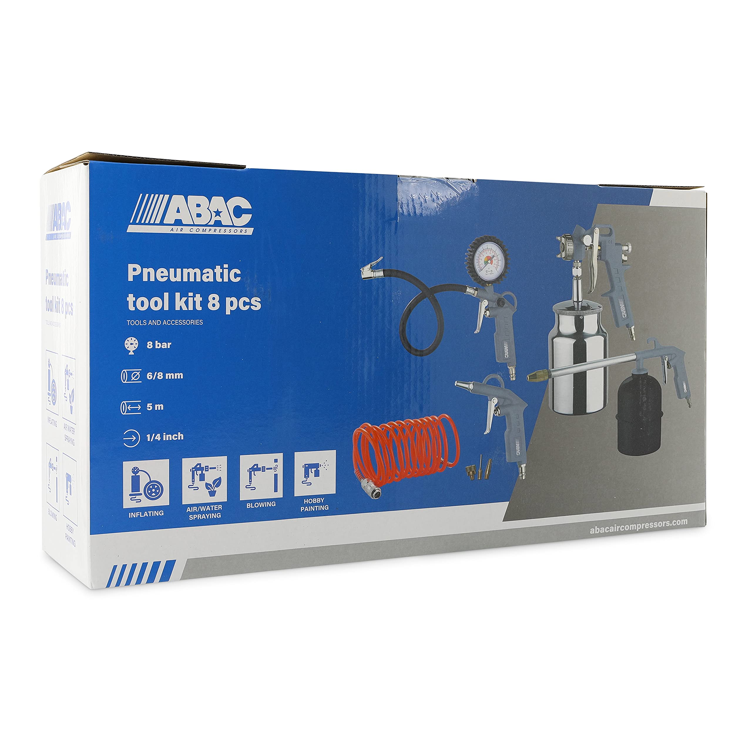 abac-g-810al-zubeh-rset-8-tlg-mit-5m-schlauch image 7