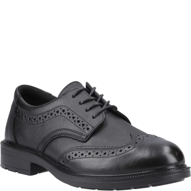 amblers-cambridge-arbeitsschuhe-schwarz-leder-schn-rer-o1-sr image 1