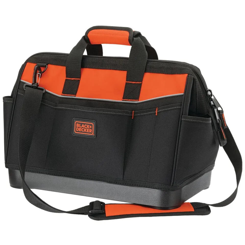 black-decker-storage-werkzeugtasche-16-zoll-40cm-mit-f-chern image 1