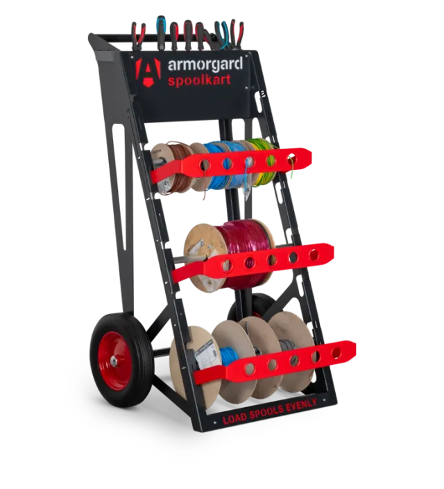 armorgard-spoolkart-spk2-kabelwagen-trommel-abschlie-bar image 1