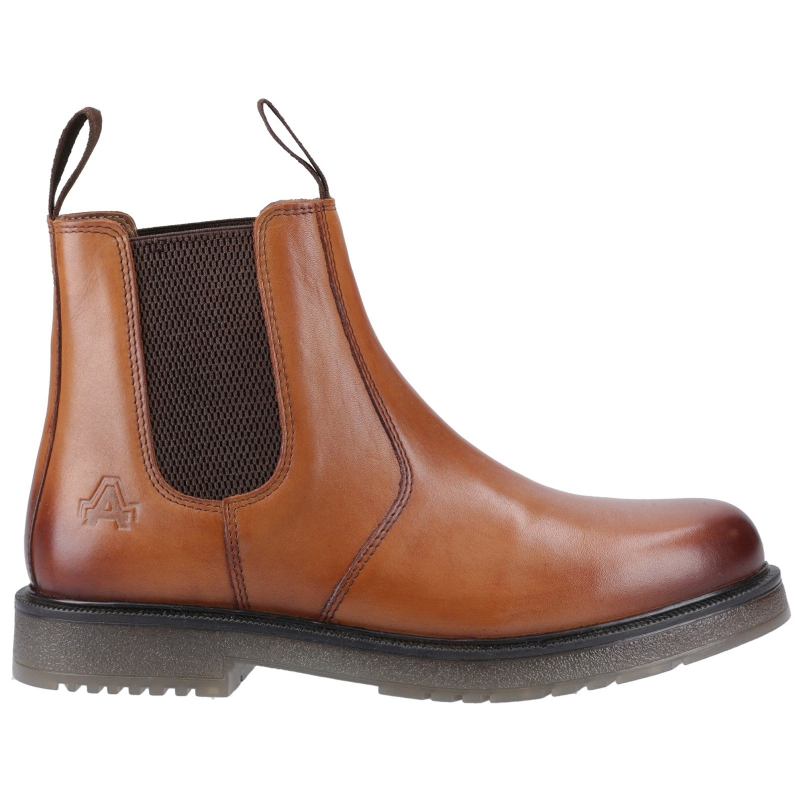 amblers-safety-wells-dealer-boots-chelsea-boot-tan-o1 image 2