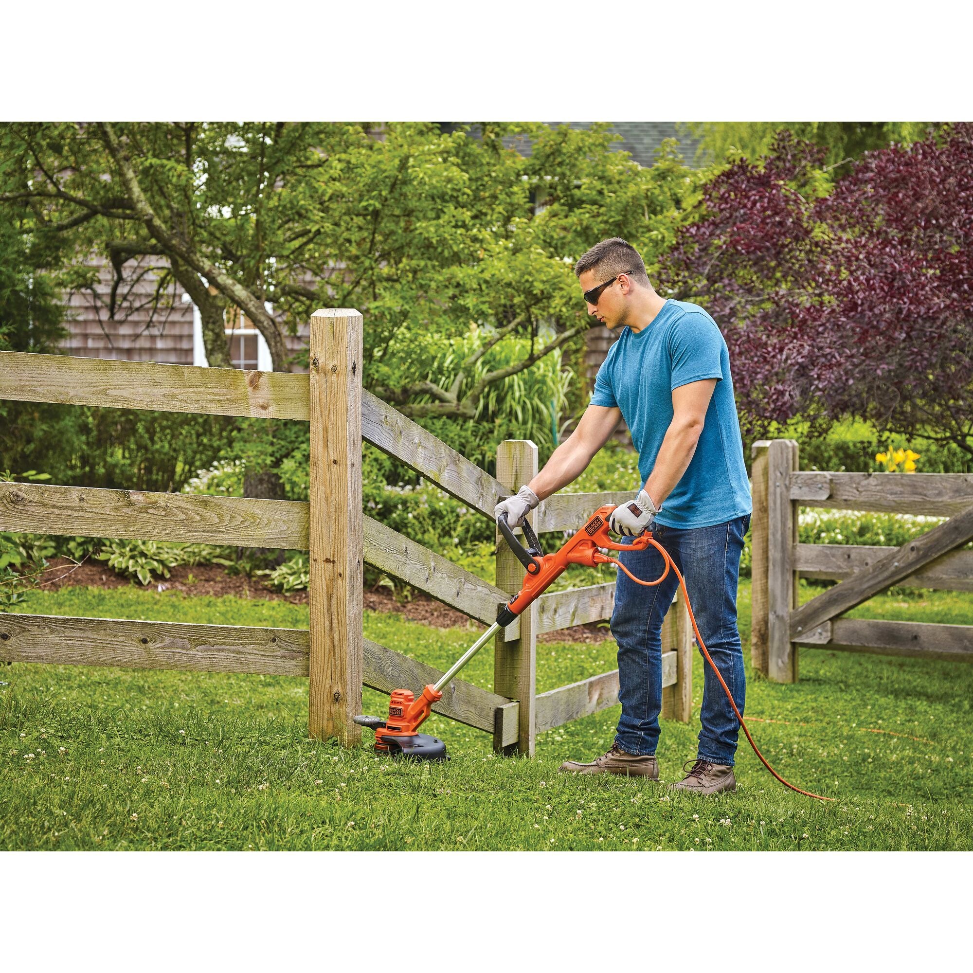 black-decker-powercommand-rasentrimmer-elektro-14-zoll image 3