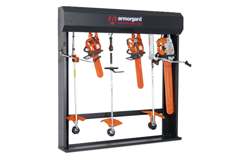 armorgard-strimmersafe-ssr6-werkzeugschrank-f-r-5-freischneider image 1
