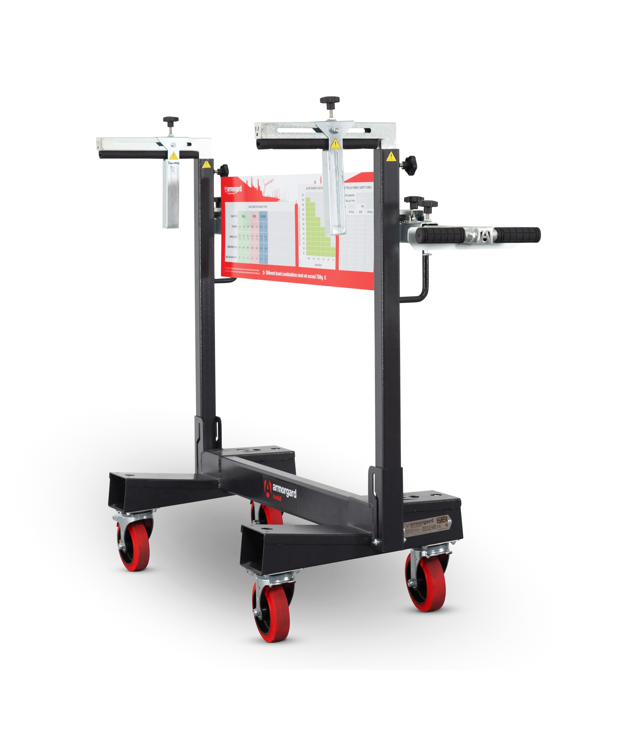 armorgard-loadall-la750-pro-plattentransportwagen-klappbar image 7