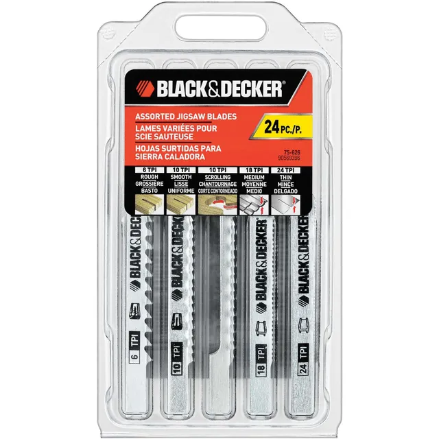 black-decker-stichs-gebl-tter-set-24-tlg-holz-metall image 1