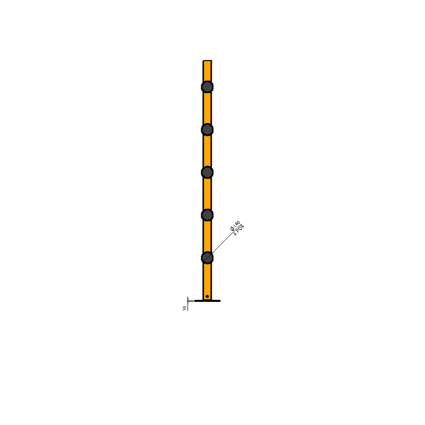 brandsafe-anti-topple-barrier-absturzsicherung-2-8-m-gelb-grau image 4