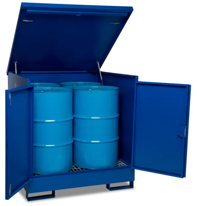 armorgard-drumbank-db4-fassbox-4x-205-liter-stahl image 1