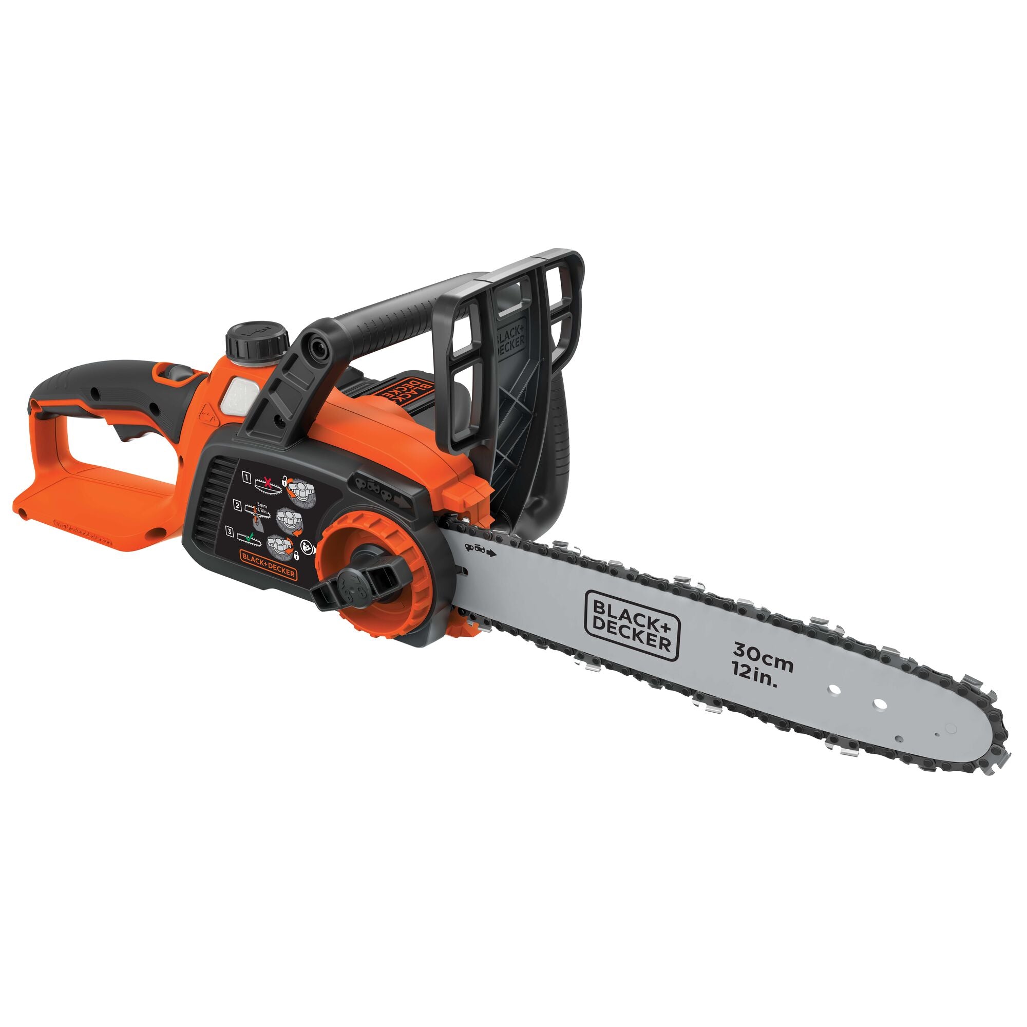black-decker-40v-max-kettens-ge-30cm-akku-ladeger-t-set image 2