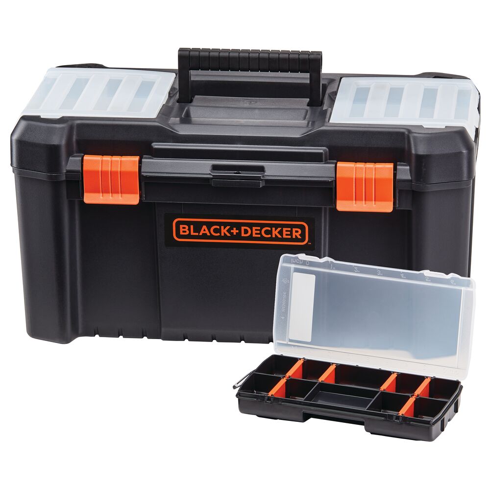 black-decker-werkzeugkasten-16-zoll-mit-organizer image 2