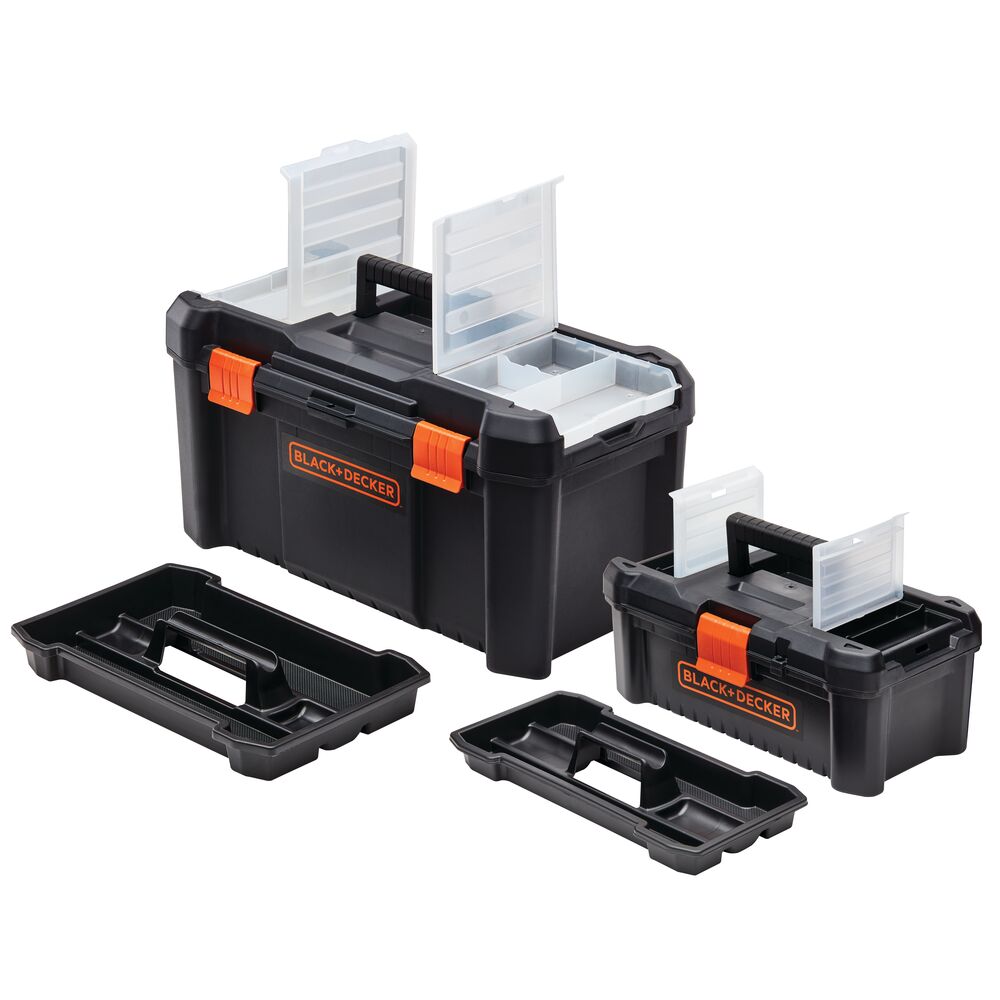 black-decker-storage-19-12-zoll-werkzeugkasten-set-2-teilig image 2