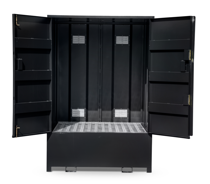 armorgard-drumbank-dbibc1-ibc-lager-mit-1100-l-wanne image 4
