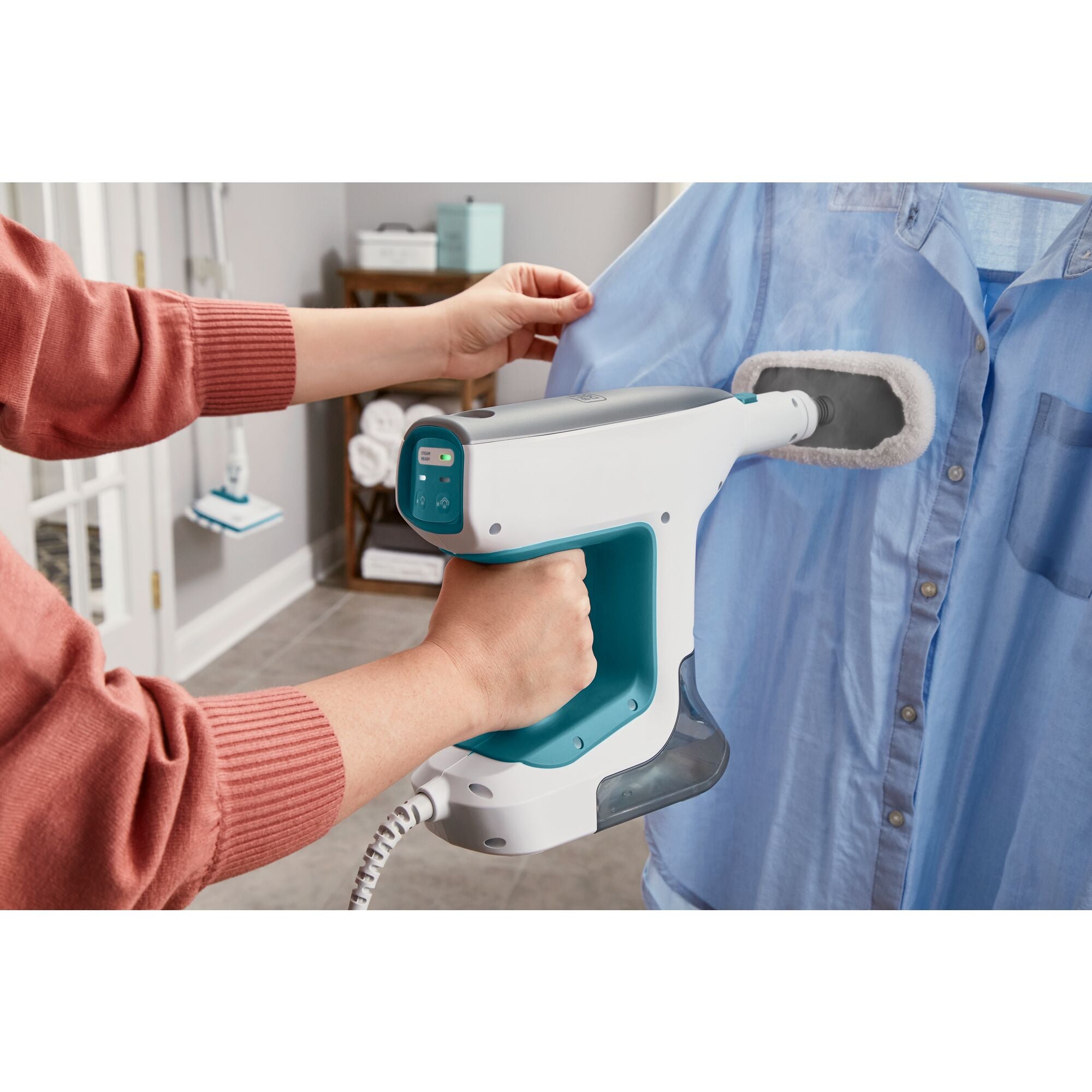 black-decker-steammop-dampfreiniger-7-aufs-tze-wandhalter image 2