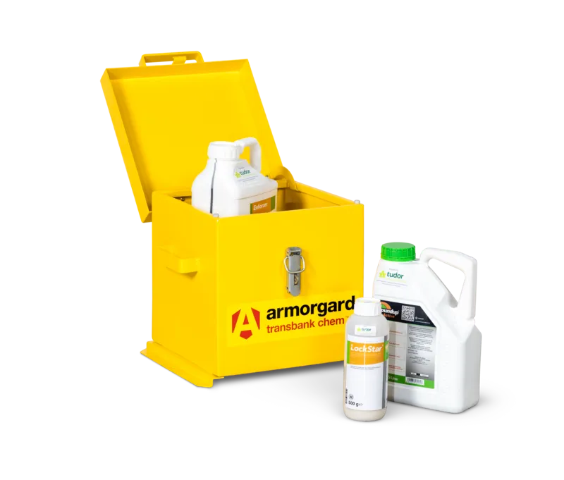 armorgard-transbank-chem-trb1c-chemikalienbox-gelb-15-l-wanne image 1