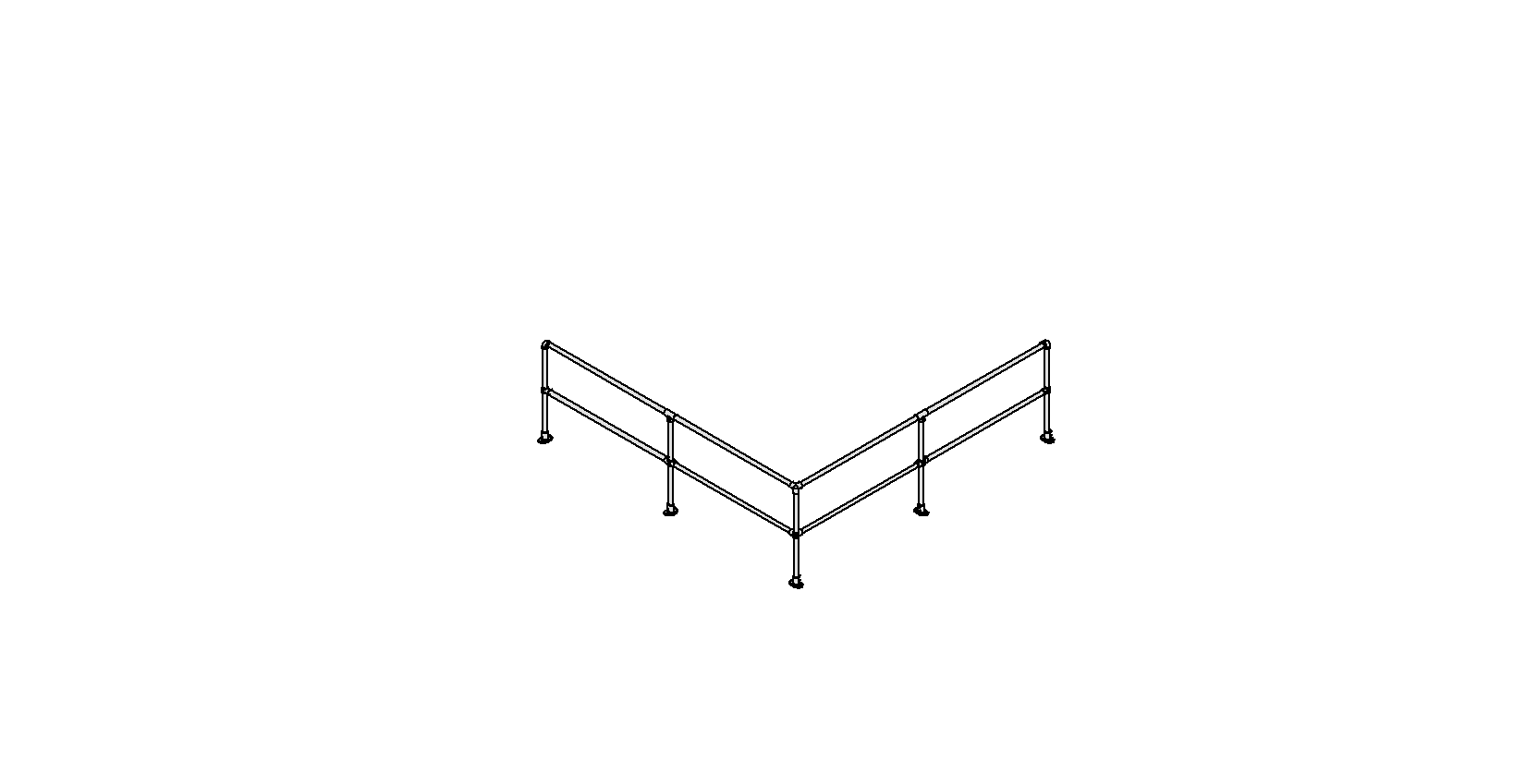 brandsafe-hr42-handlauf-gel-nder-verzinkt-1100-mm-bausatz image 2