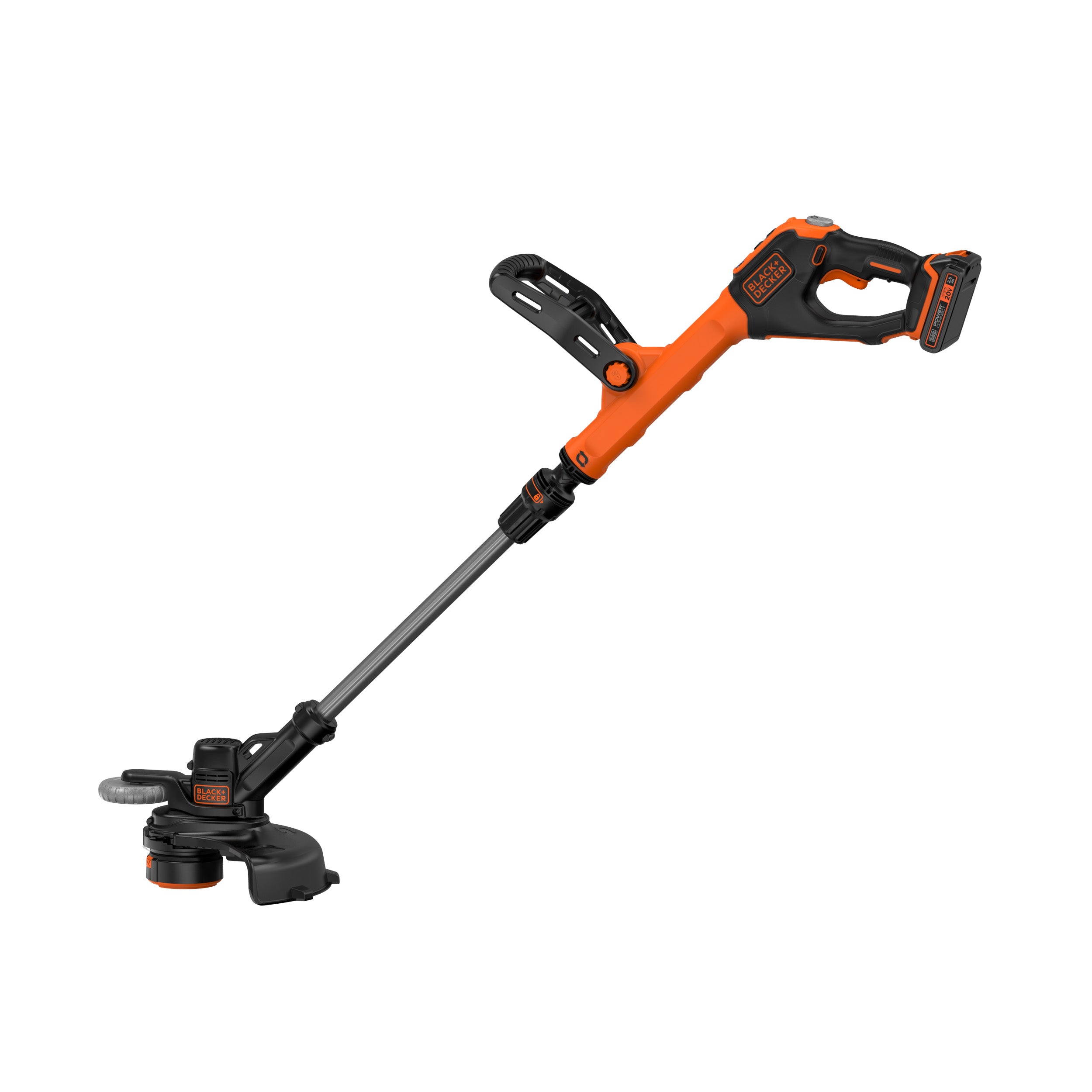 black-decker-20v-powerconnect-rasentrimmer-faden-akku-set-edger image 5