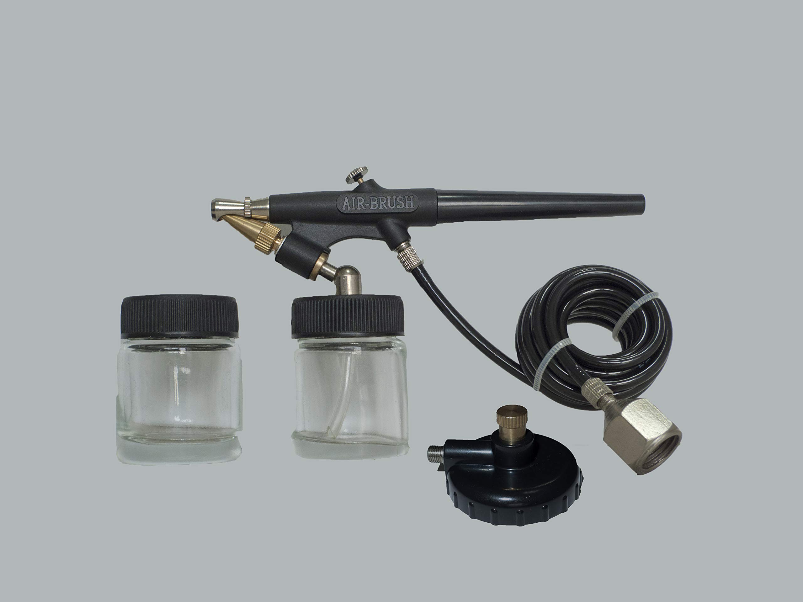 abac-g-520-airbrush-pistole-mit-2-farbbeh-ltern-und-schlauch image 1