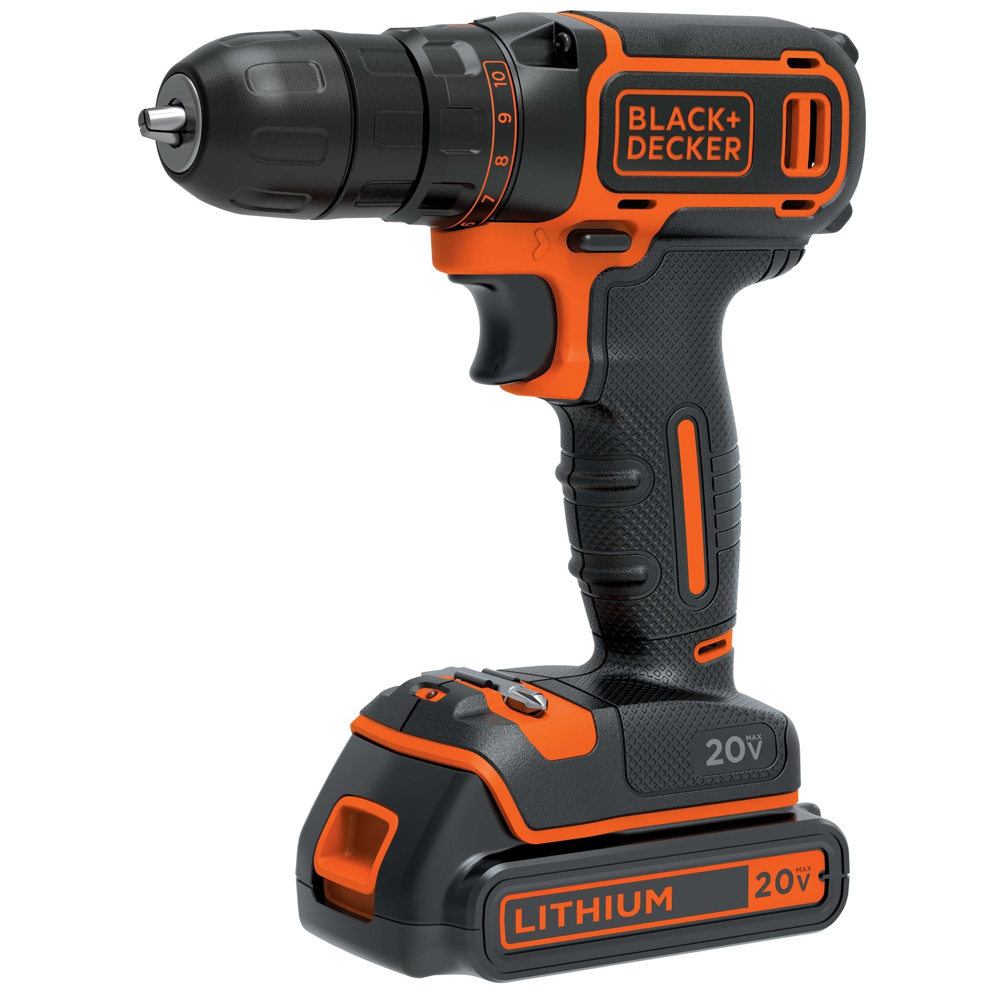 black-decker-powerconnect-akku-bohrschrauber-20v-3-8-zoll-set image 1