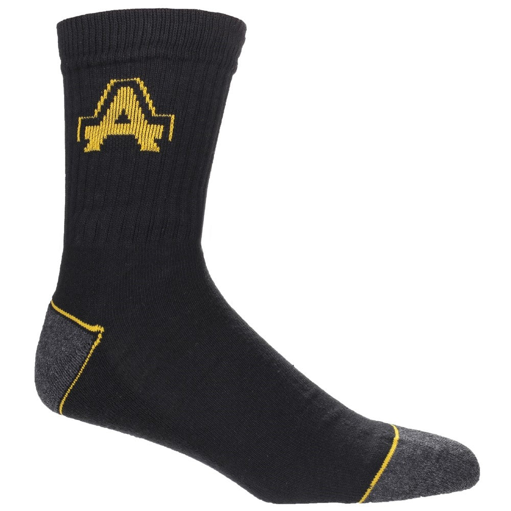 amblers-heavy-duty-arbeitssocken-schwarz-3-paar-herren image 1
