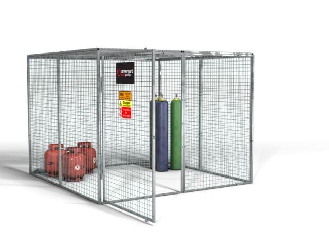 armorgard-gorilla-gas-cage-ggc12-gask-fig-gasflaschen-verzinkt image 1