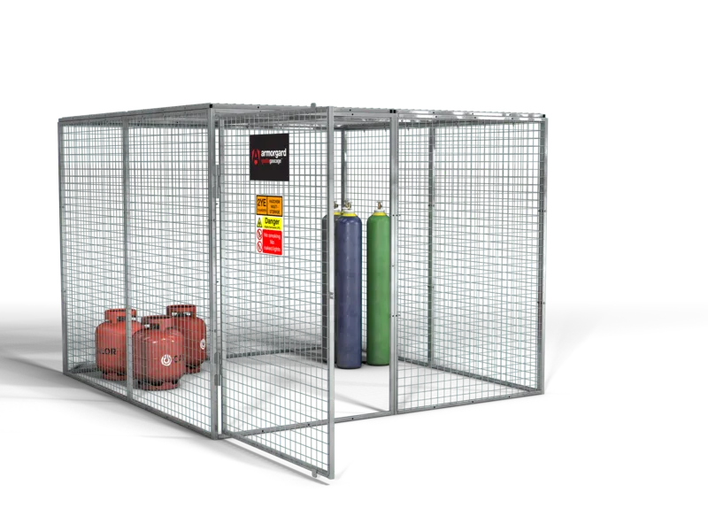 armorgard-gorilla-gas-cage-ggc12-gask-fig-gasflaschen-verzinkt image 1