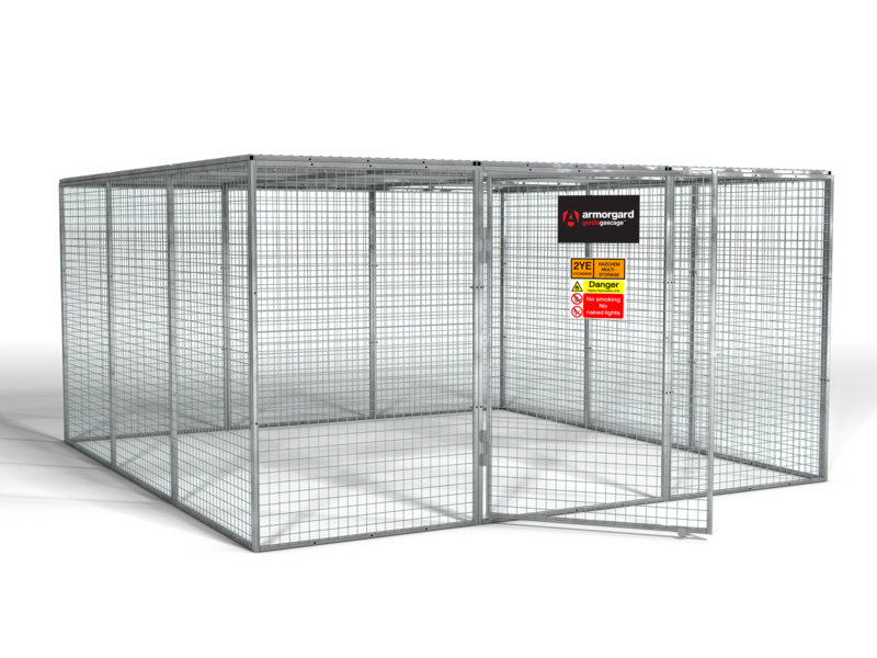 armorgard-gorilla-gas-cage-ggc16-gasflaschenk-fig-verzinkt image 3