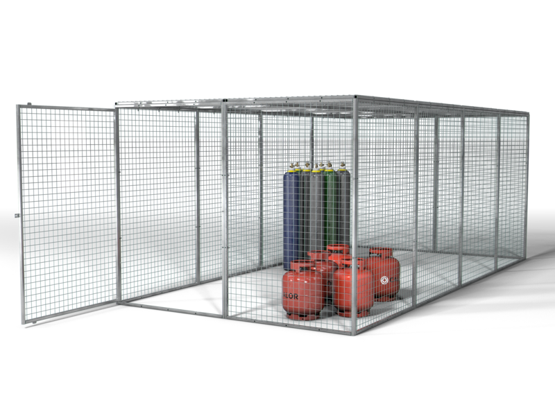 armorgard-gorilla-gas-cage-ggc14-gasflaschenk-fig-verzinkt image 2