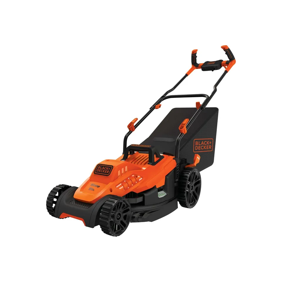 black-decker-outdoor-elektro-rasenm-her-38cm-kabel image 1