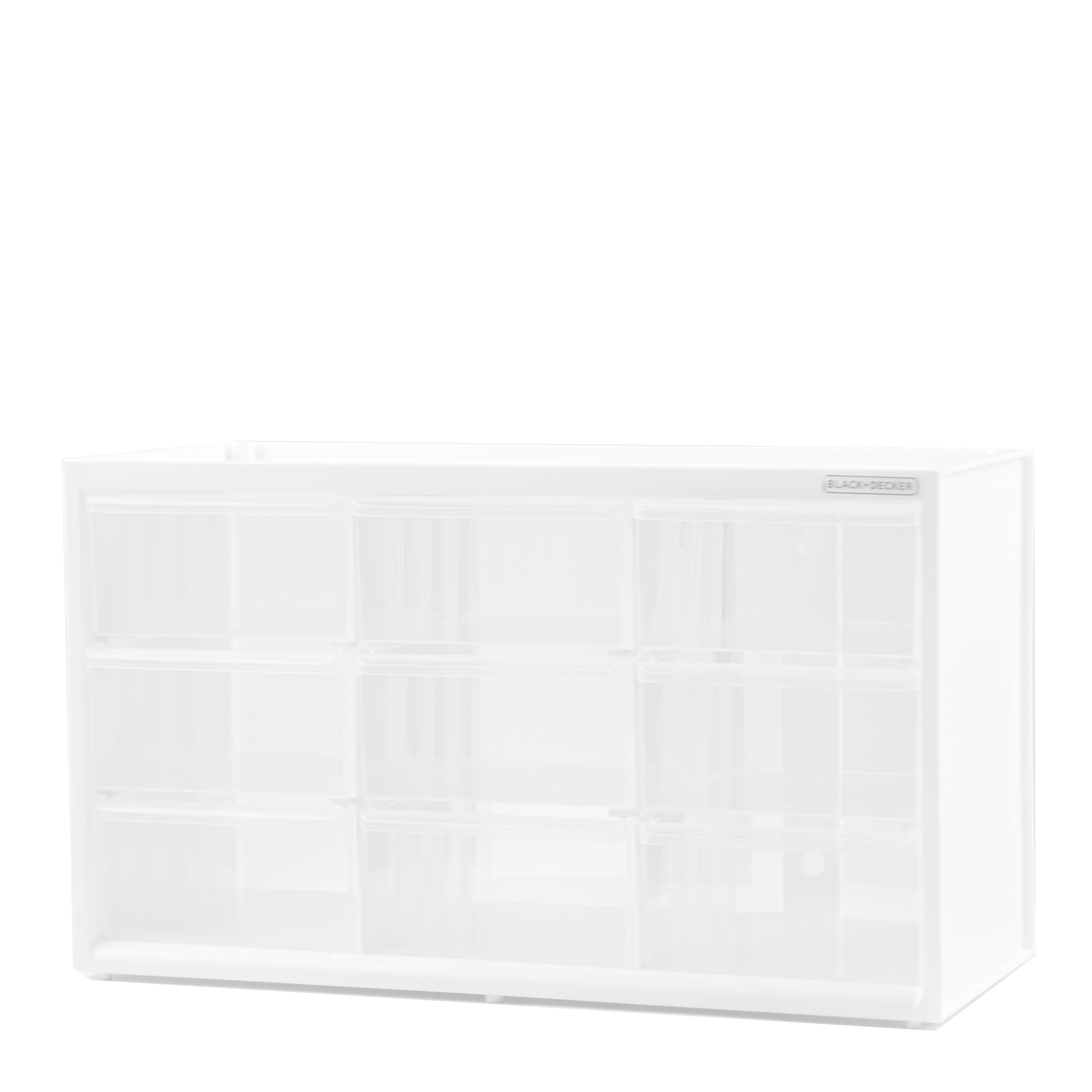black-decker-organizer-sortierbox-9-schubladen-stapelbar image 5
