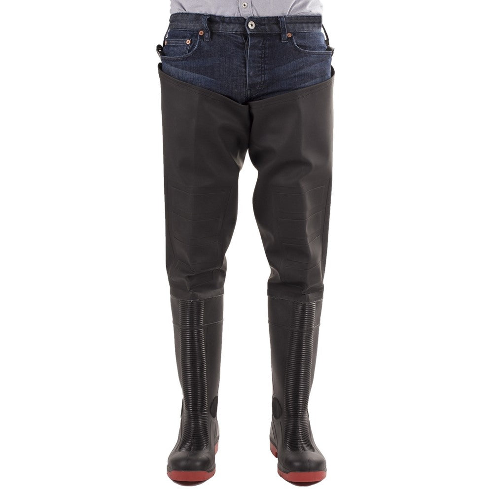 amblers-safety-rhone-s5-schenkel-wathose-schwarz-pvc image 2