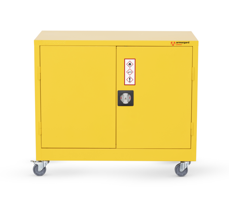 armorgard-safestor-hmc1-gefahrstoffschrank-mobil-mit-rollen image 4