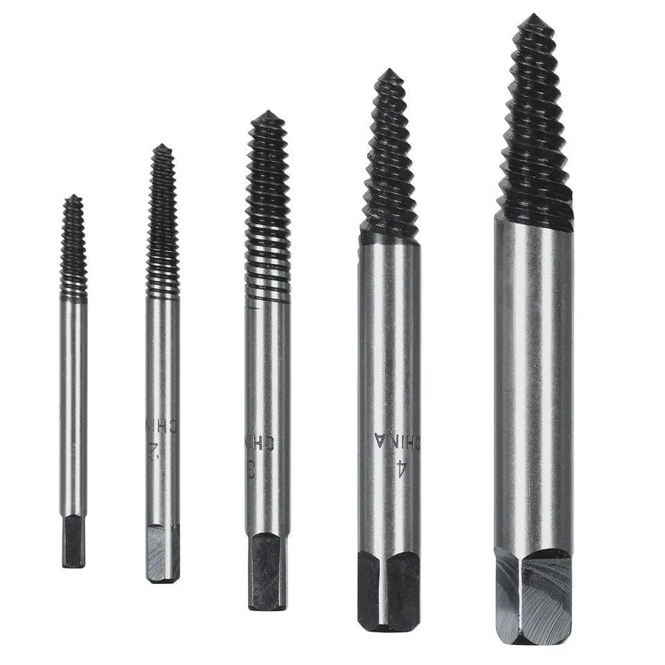 black-decker-schraubenausdreher-set-5-teilig-ausdreher-werkzeug image 1