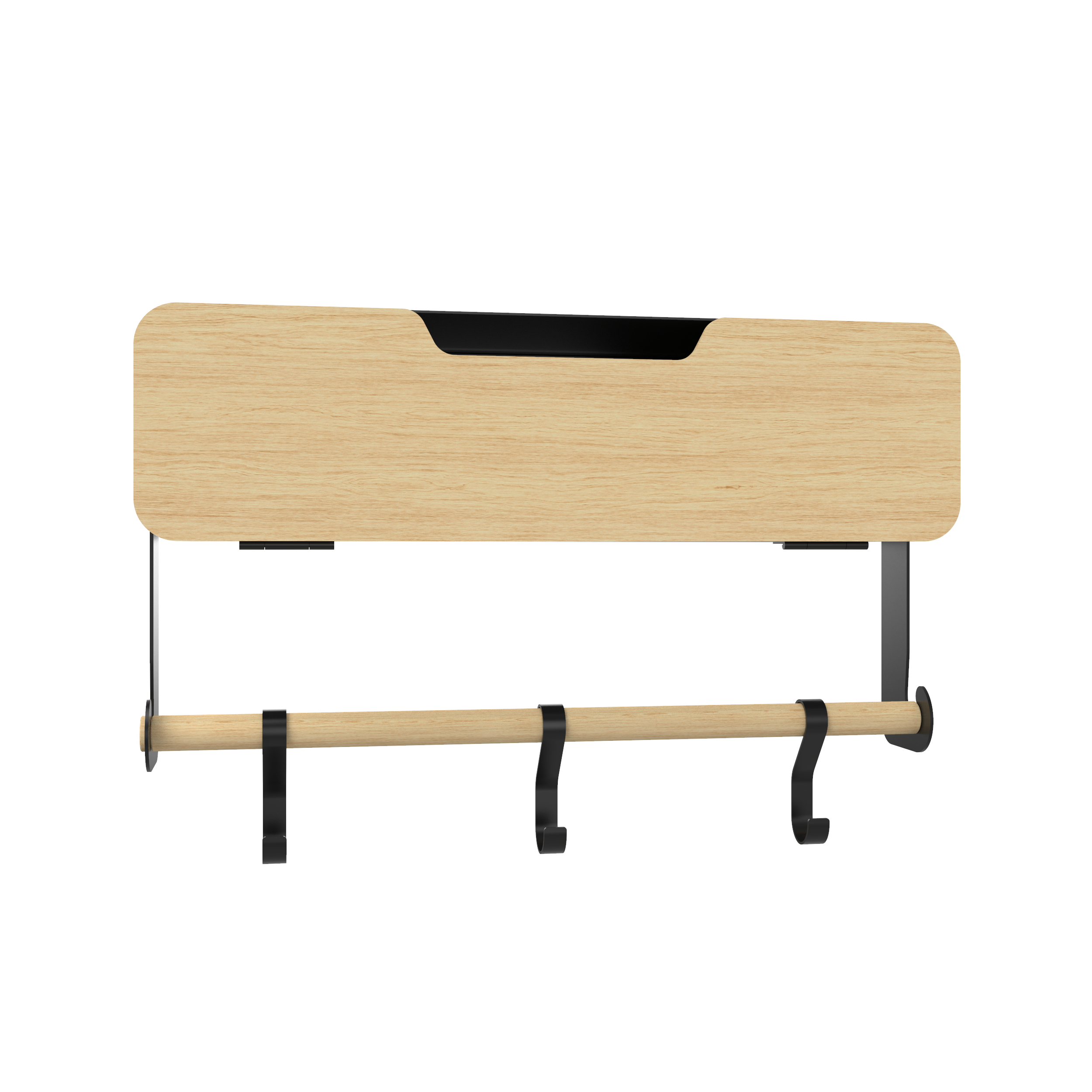 black-decker-storage-wandregal-mit-t-r-schwarz-beige-halter image 6