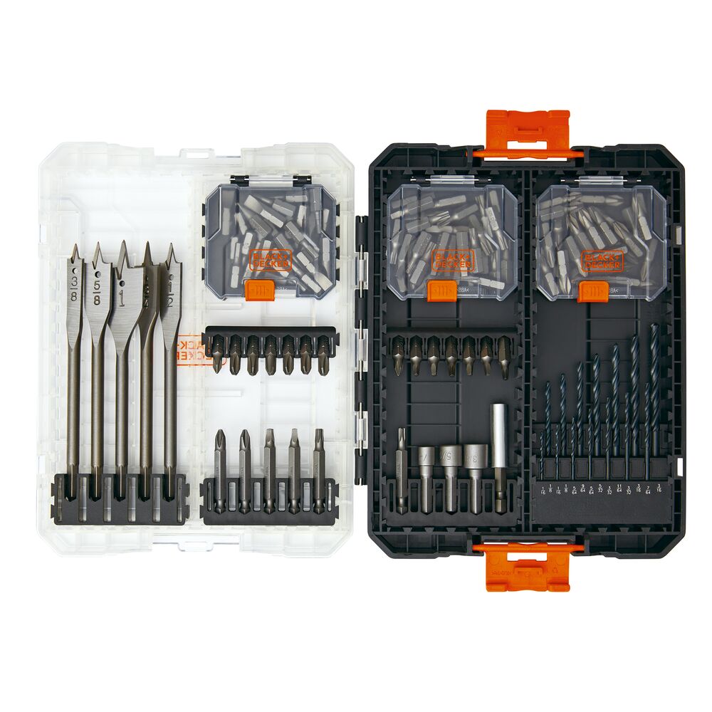 black-decker-130-teiliges-bohrer-und-bit-set-im-koffer image 2