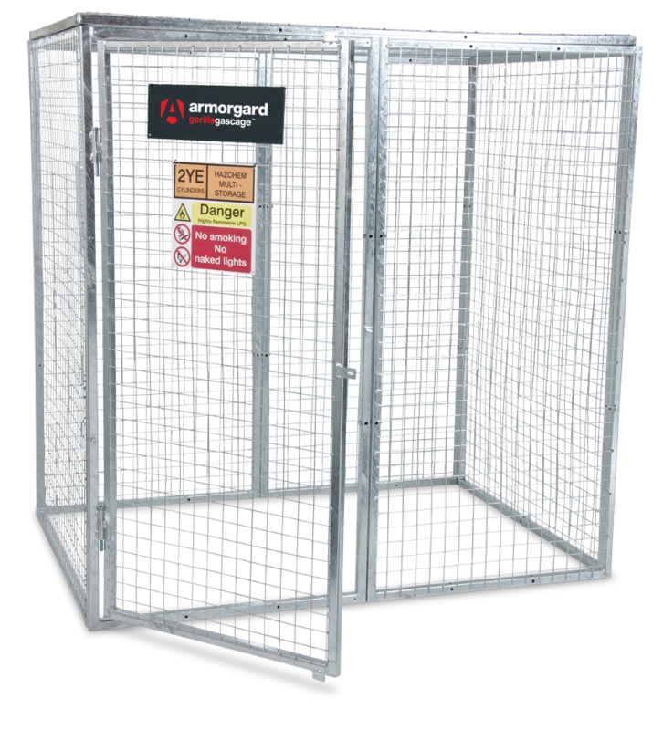 armorgard-gorilla-ggc8-gasflaschenk-fig-verzinkt-modular image 1