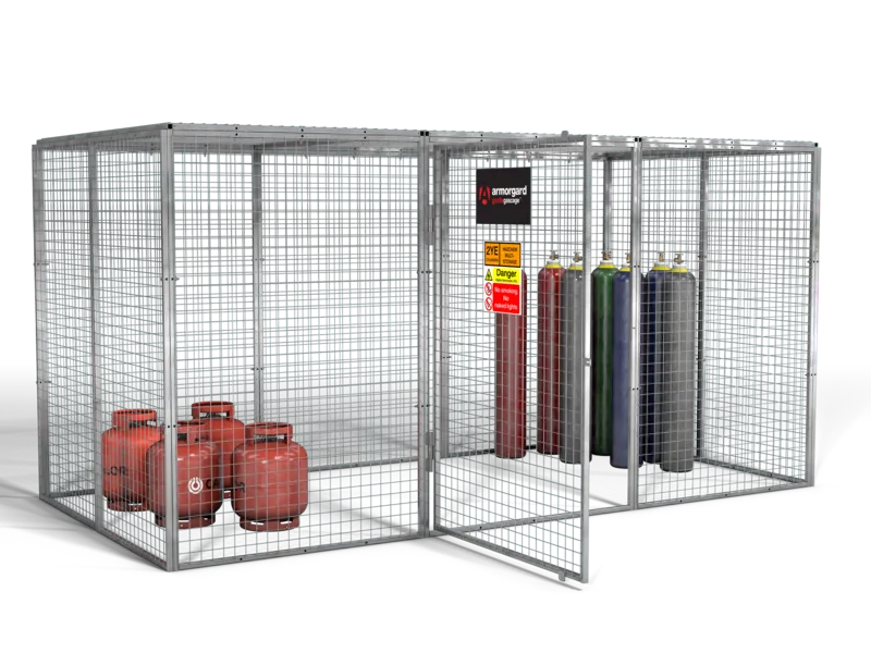 armorgard-gorilla-gas-cage-ggc17-gask-fig-gasflaschen-verzinkt image 1