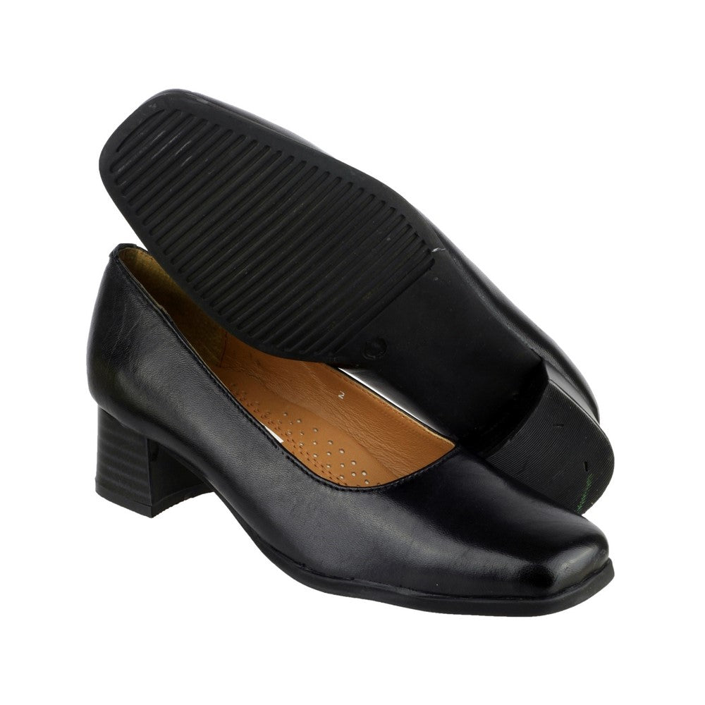 amblers-safety-walford-berufsschuhe-pumps-schwarz-leder-40-mm-absatz image 3