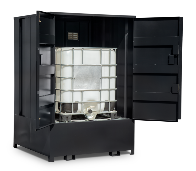 armorgard-drumbank-dbibc1-ibc-lager-mit-1100-l-wanne image 1
