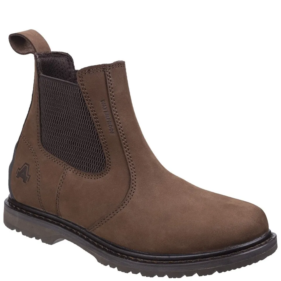 amblers-safety-aldingham-dealer-boots-arbeitsstiefel-braun-leder-wasserdicht image 1