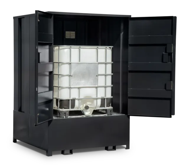 armorgard-drumbank-dbibc1-ibc-lager-mit-1100-l-wanne image 1