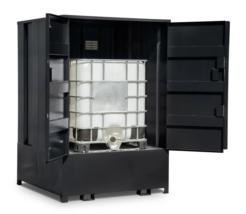 armorgard-drumbank-dbibc1-ibc-lager-mit-1100-l-wanne image 1