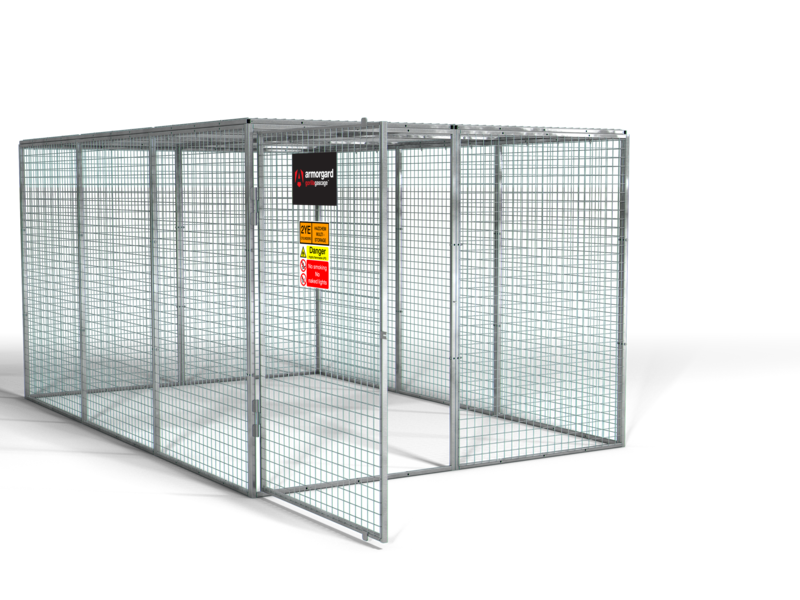 armorgard-gorilla-ggc13-gasflaschenk-fig-verzinkt-abschlie-bar image 3